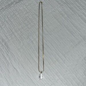 Necklace gold chain color necklace not real gold